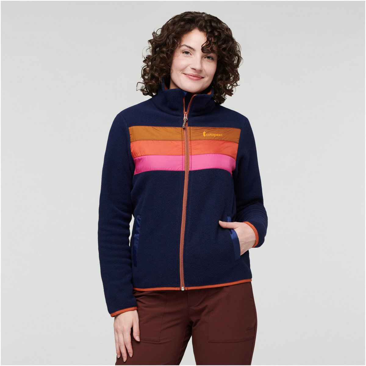 Teca Fleece Full-Zip Jacket Woman