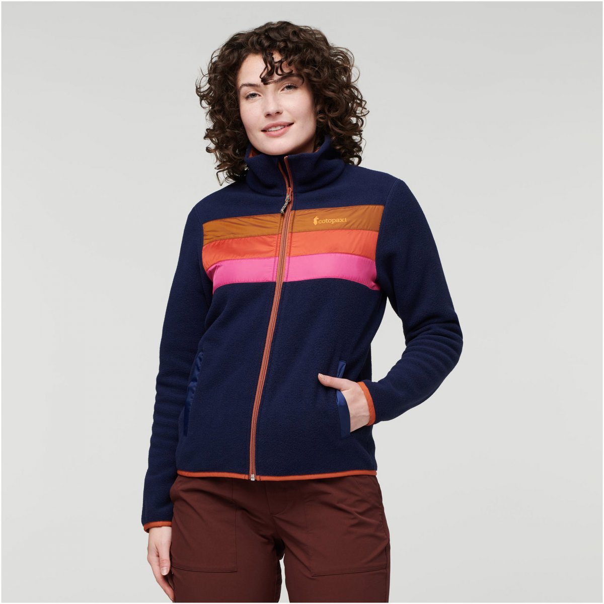 Teca Fleece Full-Zip Jacket Woman