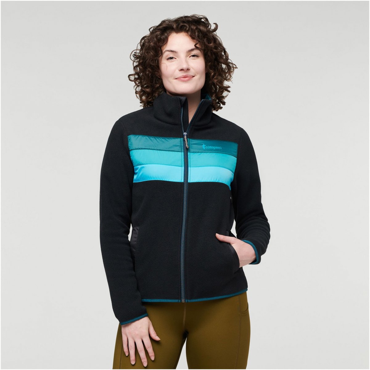 Teca Fleece Full-Zip Jacket Woman