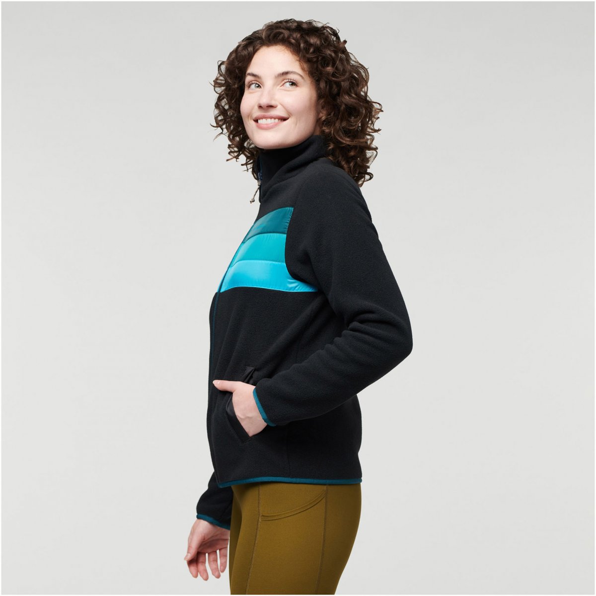 Teca Fleece Full-Zip Jacket Woman