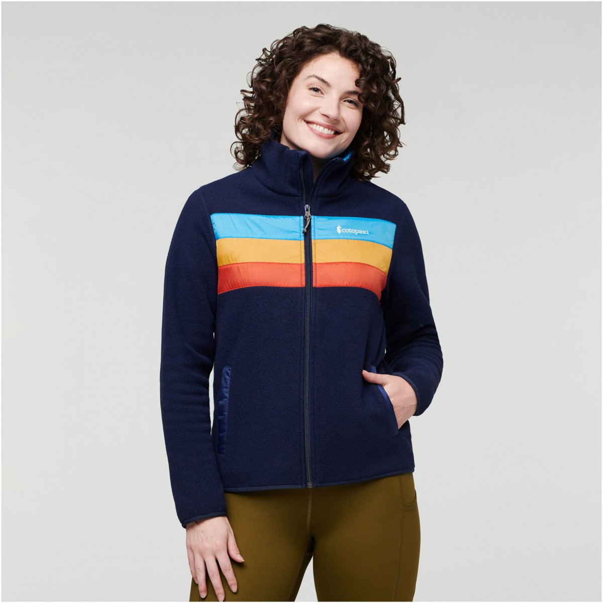 Teca Fleece Full-Zip Jacket Woman