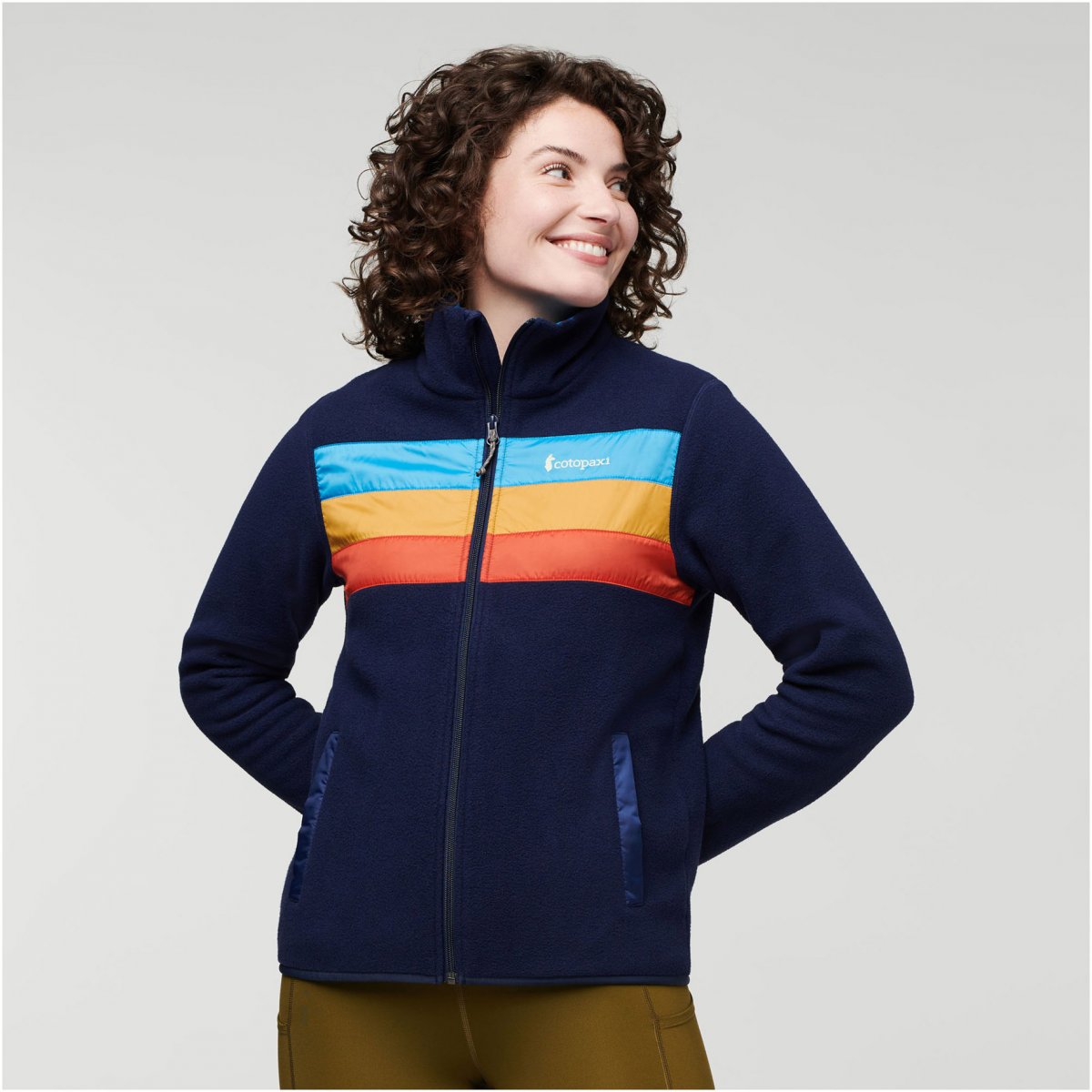 Teca Fleece Full-Zip Jacket Woman