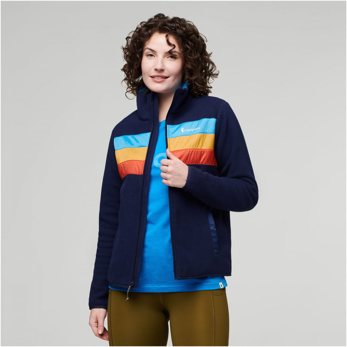 Teca Fleece Full-Zip Jacket Woman