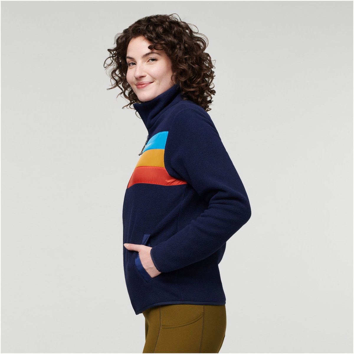 Teca Fleece Full-Zip Jacket Woman