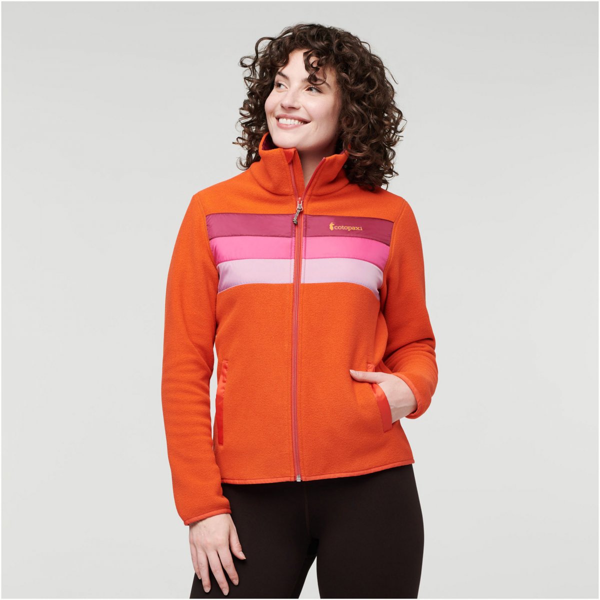 Teca Fleece Full-Zip Jacket Woman