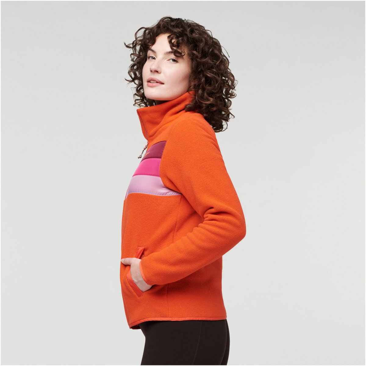 Teca Fleece Full-Zip Jacket Woman