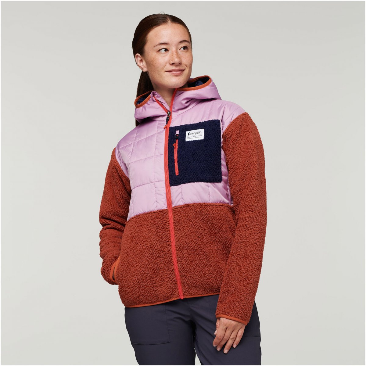 Trico Hybrid Hooded Jacket Woman