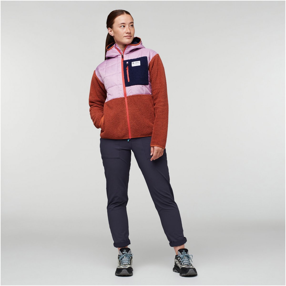 Trico Hybrid Hooded Jacket Woman