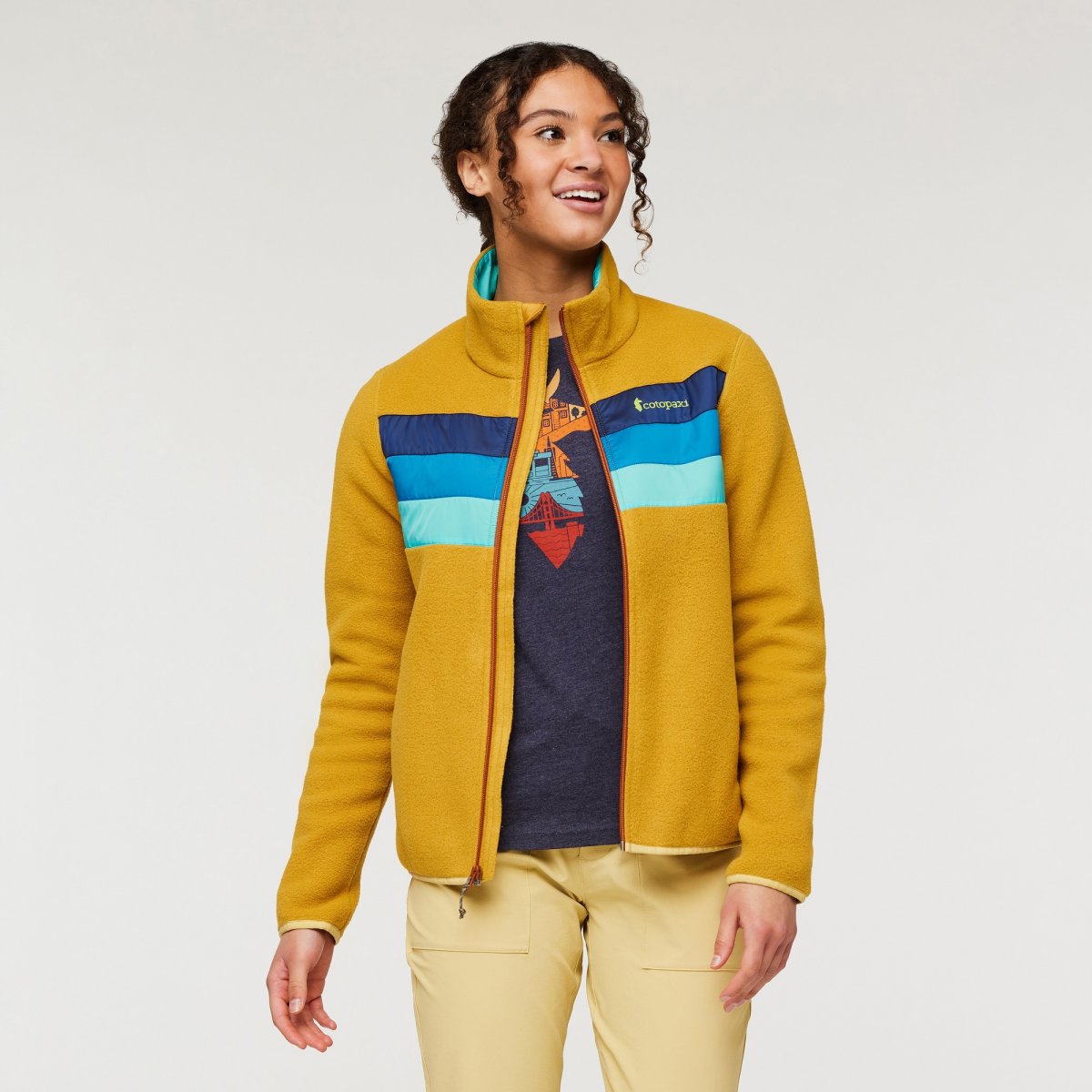 Teca Fleece Full-Zip Jacket Woman