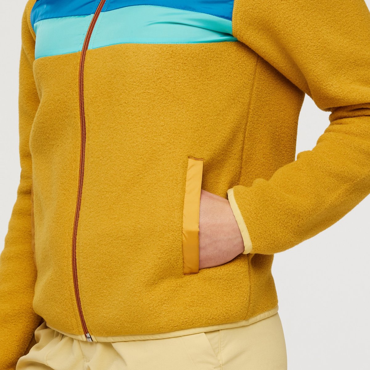 Teca Fleece Full-Zip Jacket Woman