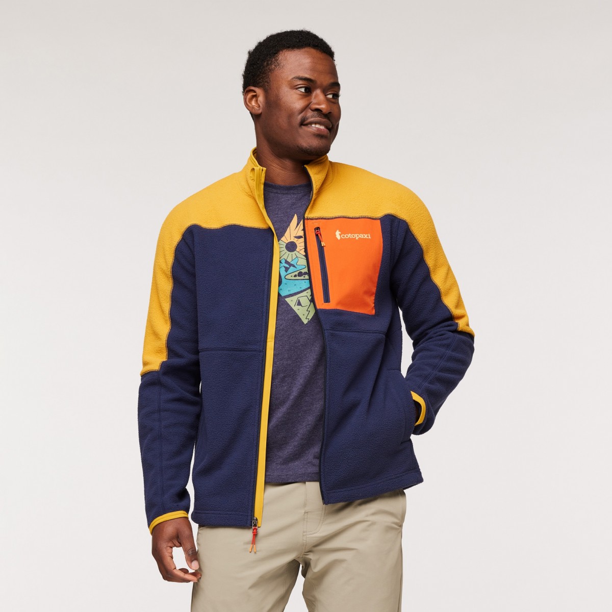 Abrazo Fleece Full-Zip Jacket Man