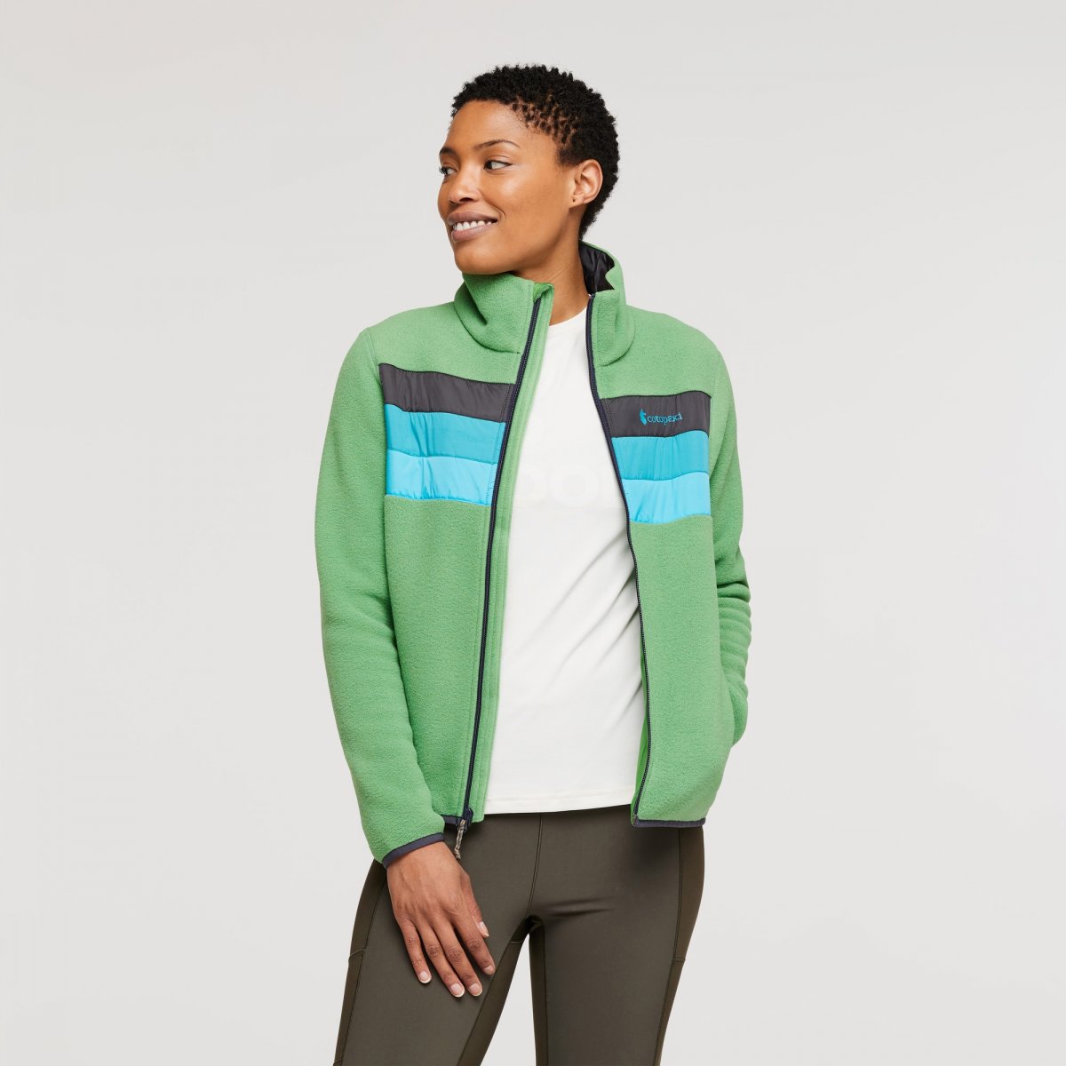 Teca Fleece Full-Zip Jacket Woman