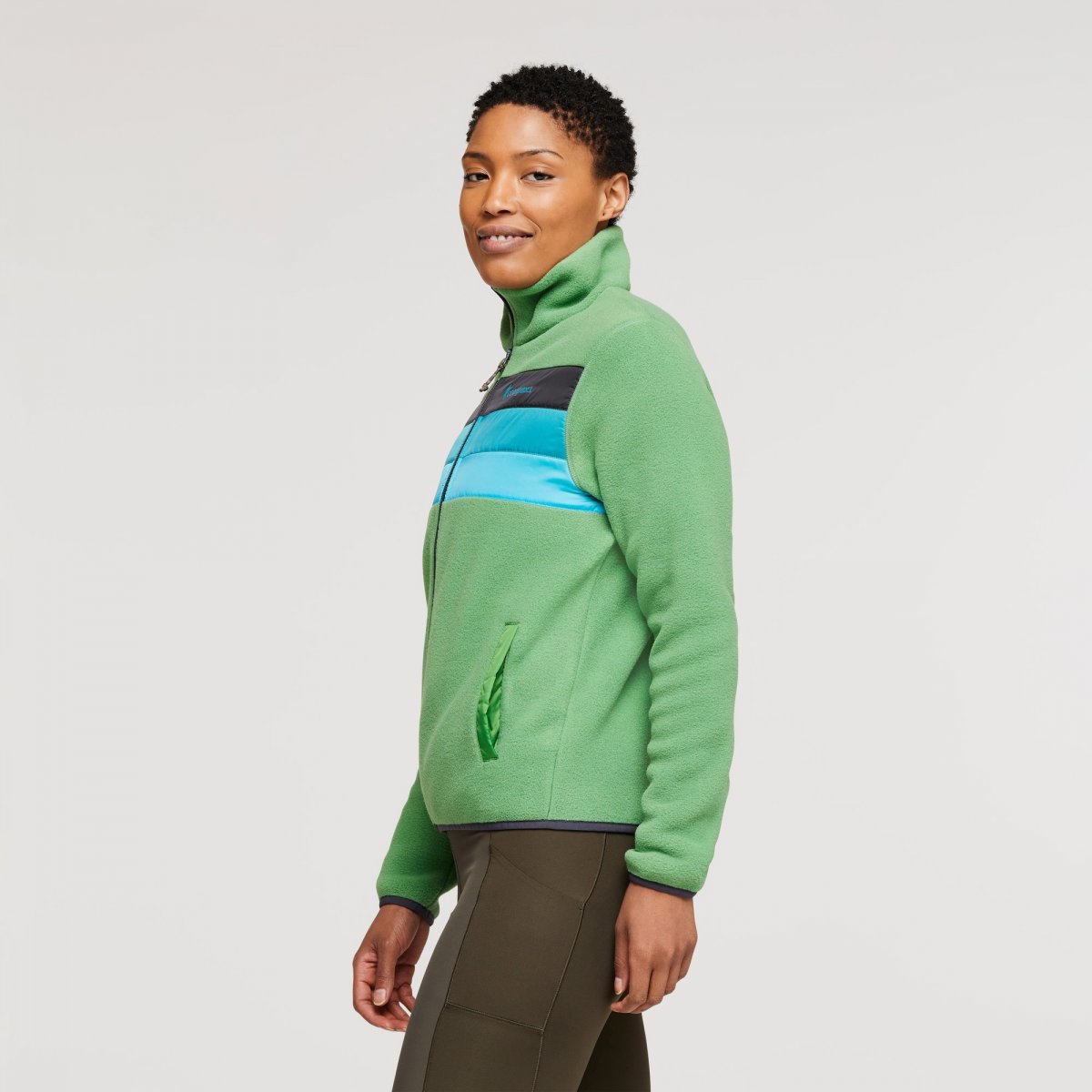 Teca Fleece Full-Zip Jacket Woman