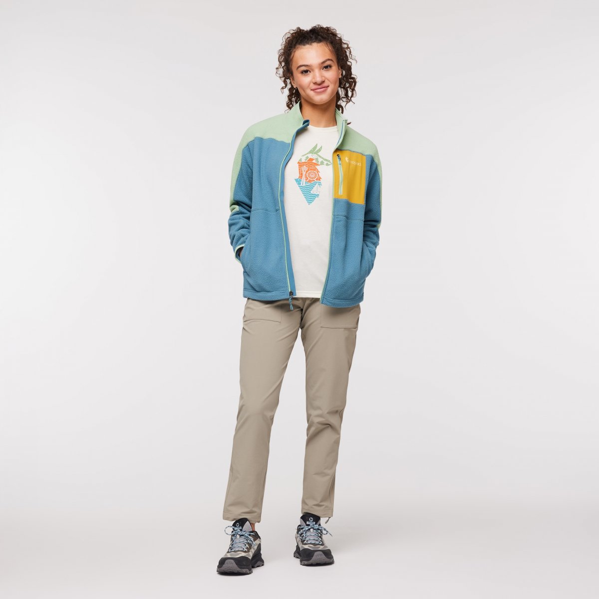 Abrazo Fleece Full-Zip Jacket Woman