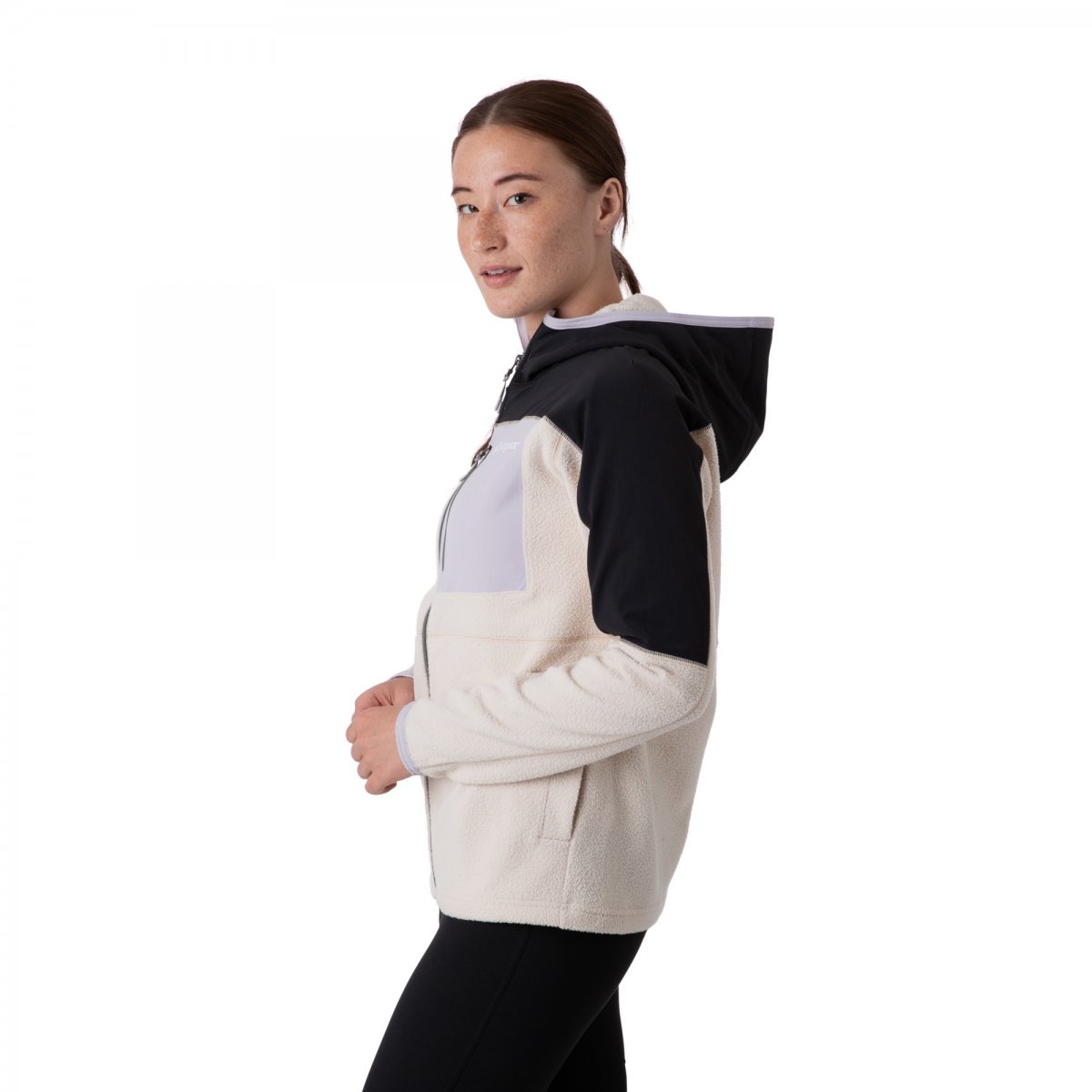 Abrazo Hooded Full-Zip Fleece Jacket Woman