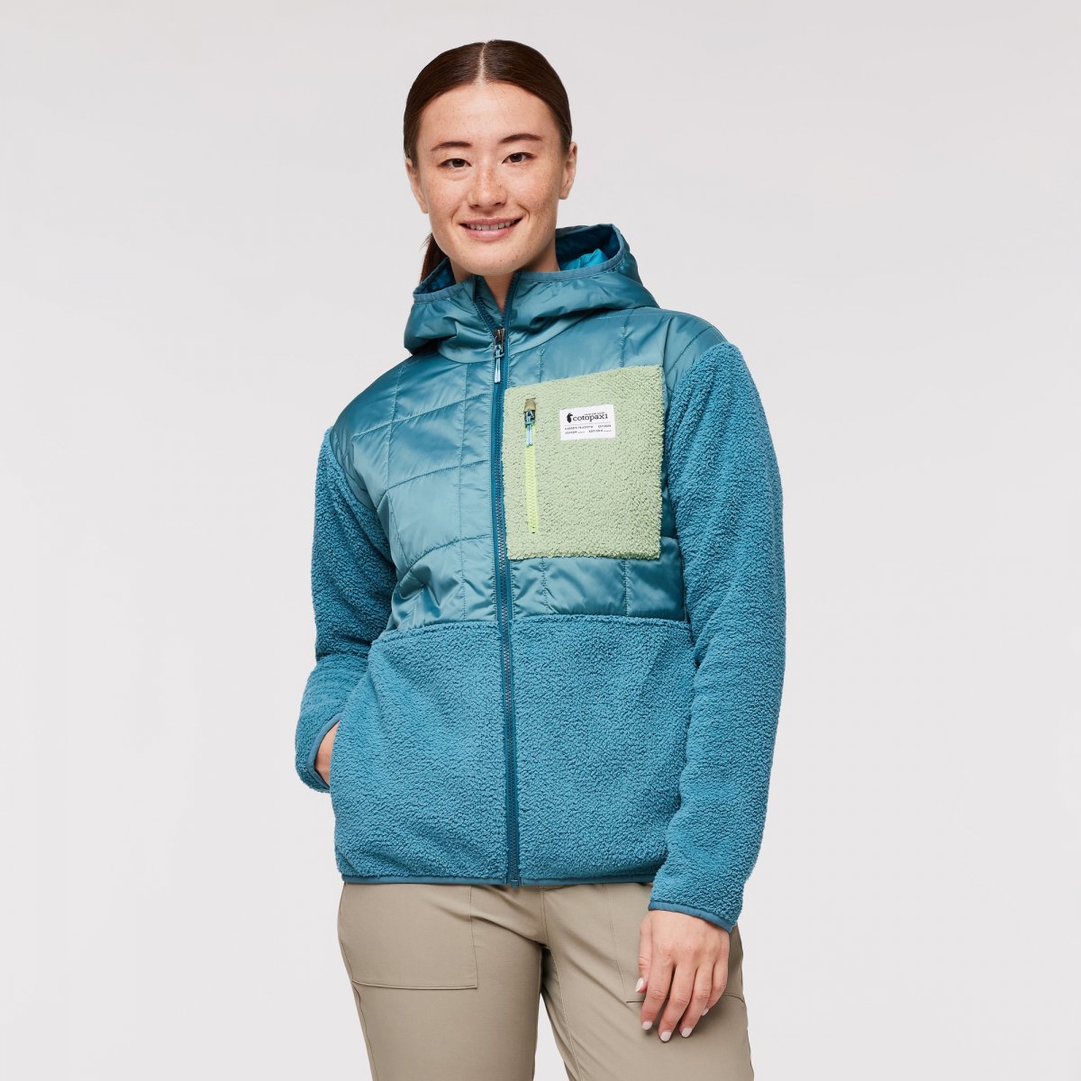 Trico Hybrid Hooded Jacket Woman