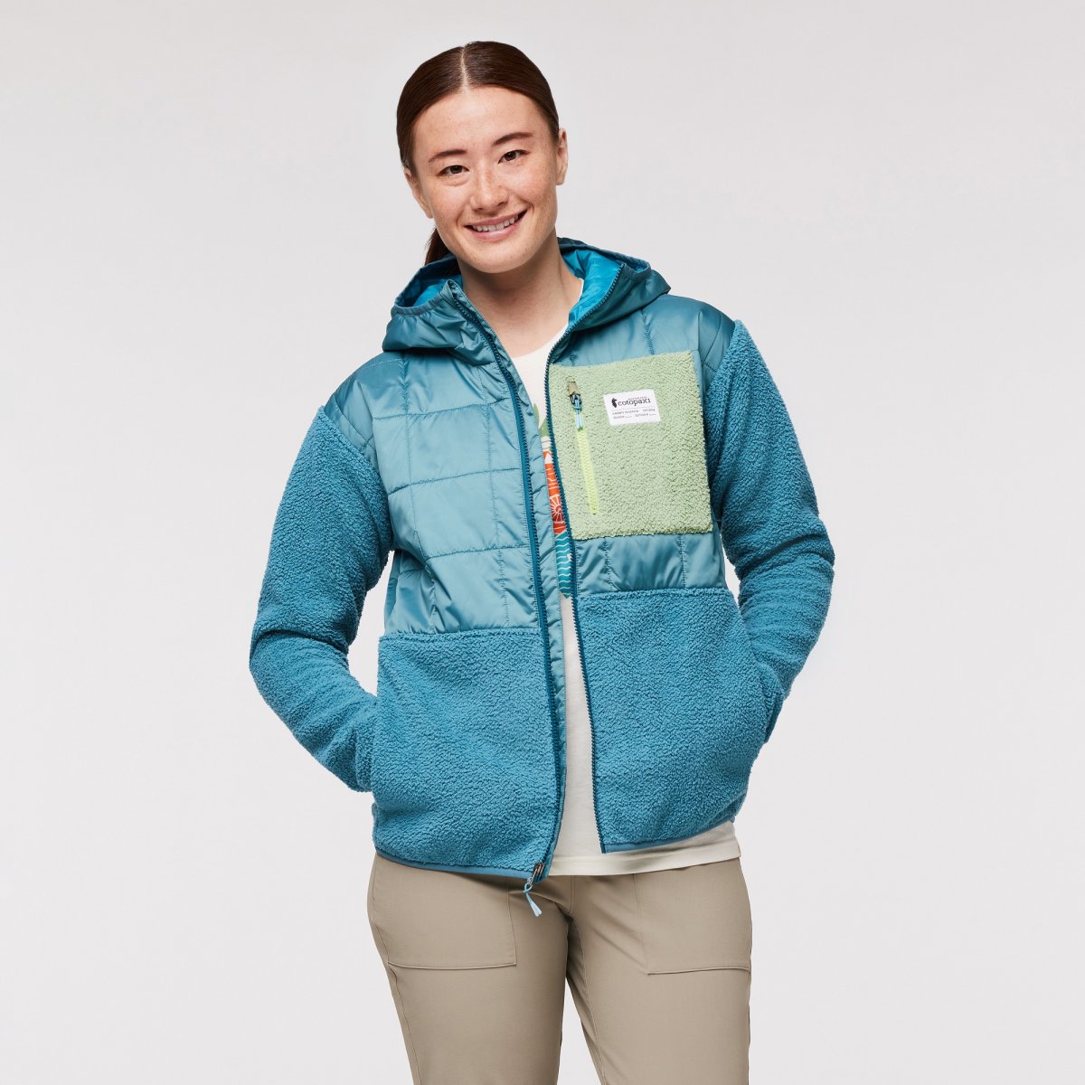 Trico Hybrid Hooded Jacket Woman