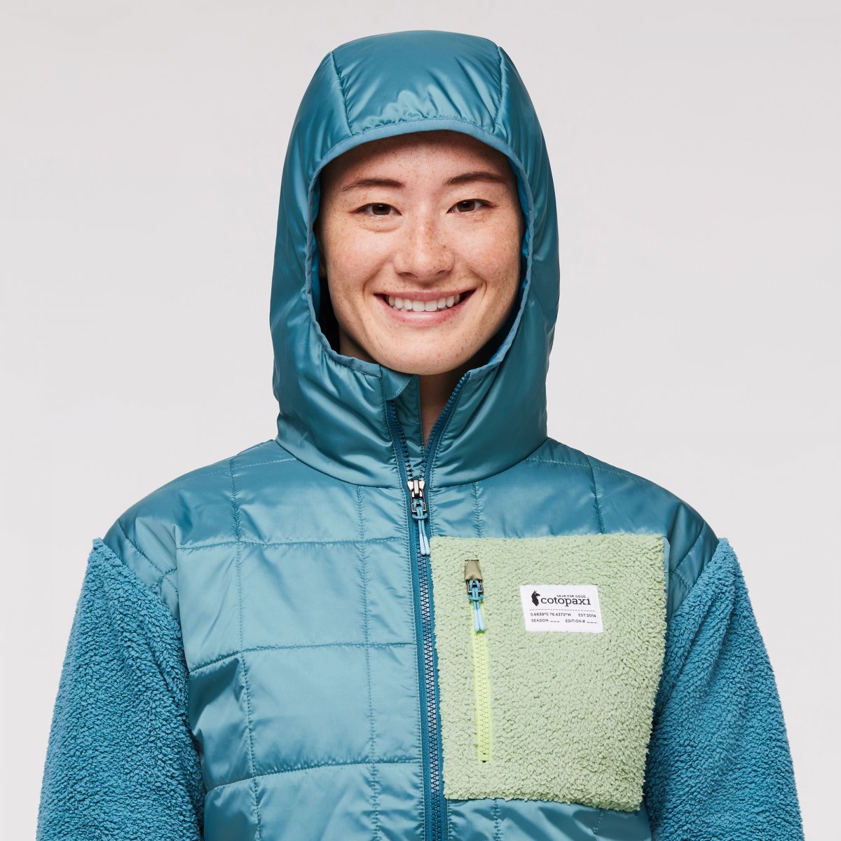 Trico Hybrid Hooded Jacket Woman