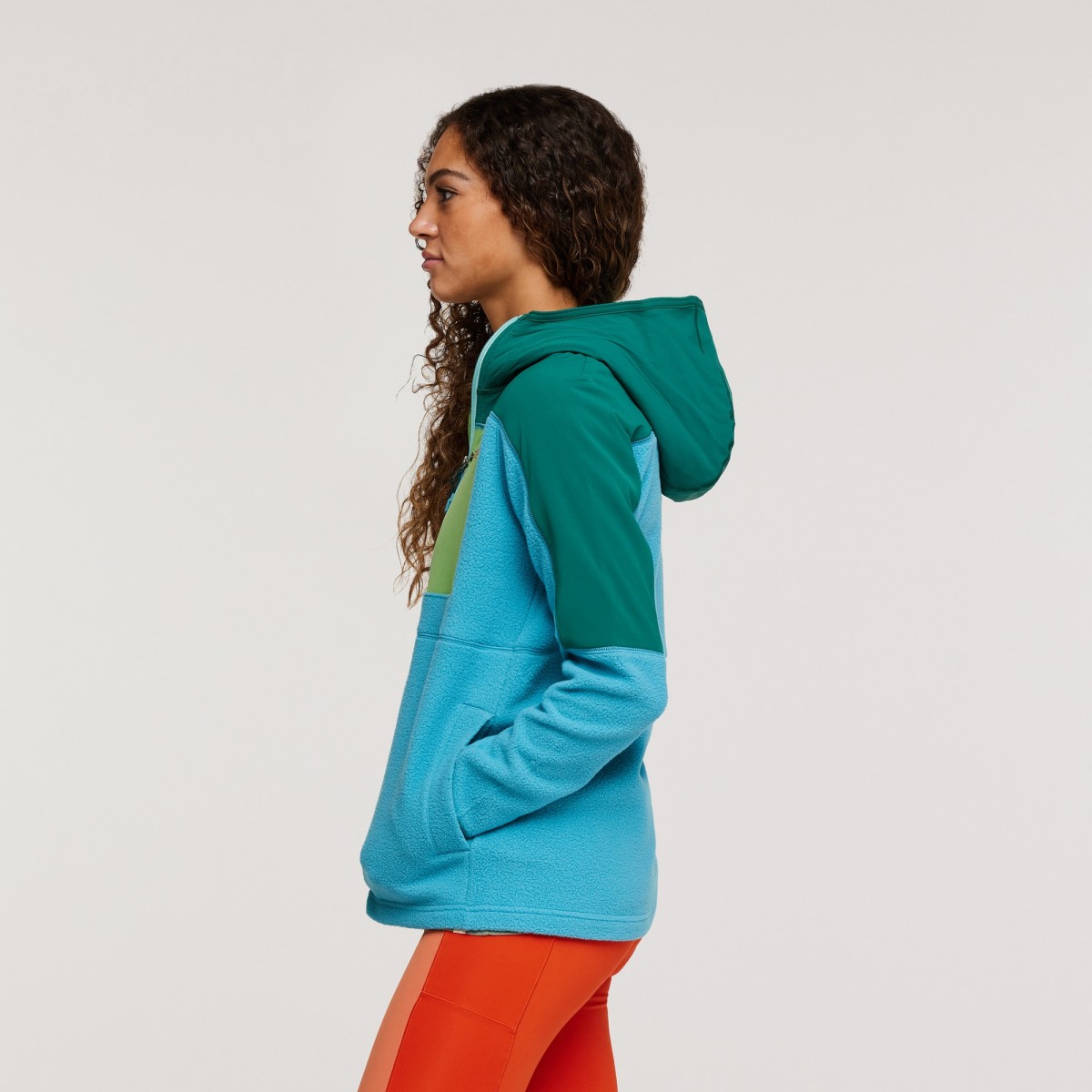 Abrazo Hooded Full-Zip Fleece Jacket Woman