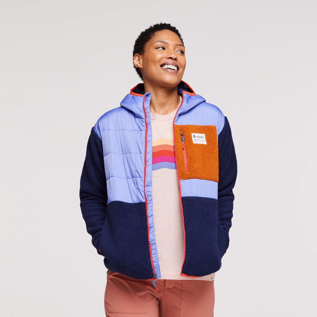 Trico Hybrid Hooded Jacket Woman