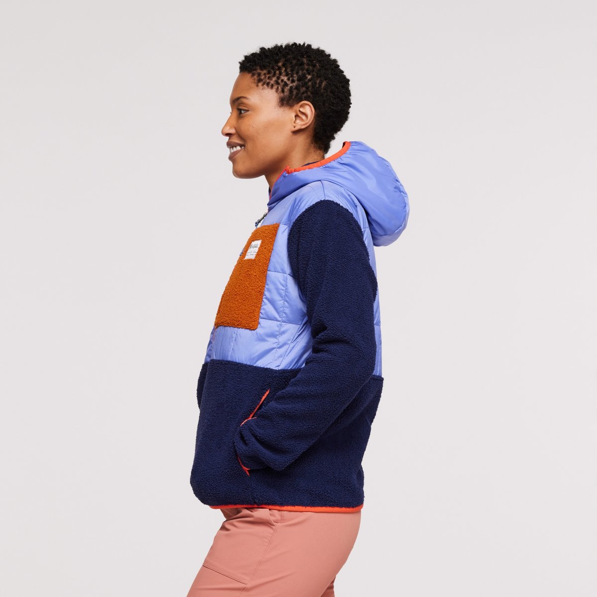 Trico Hybrid Hooded Jacket Woman