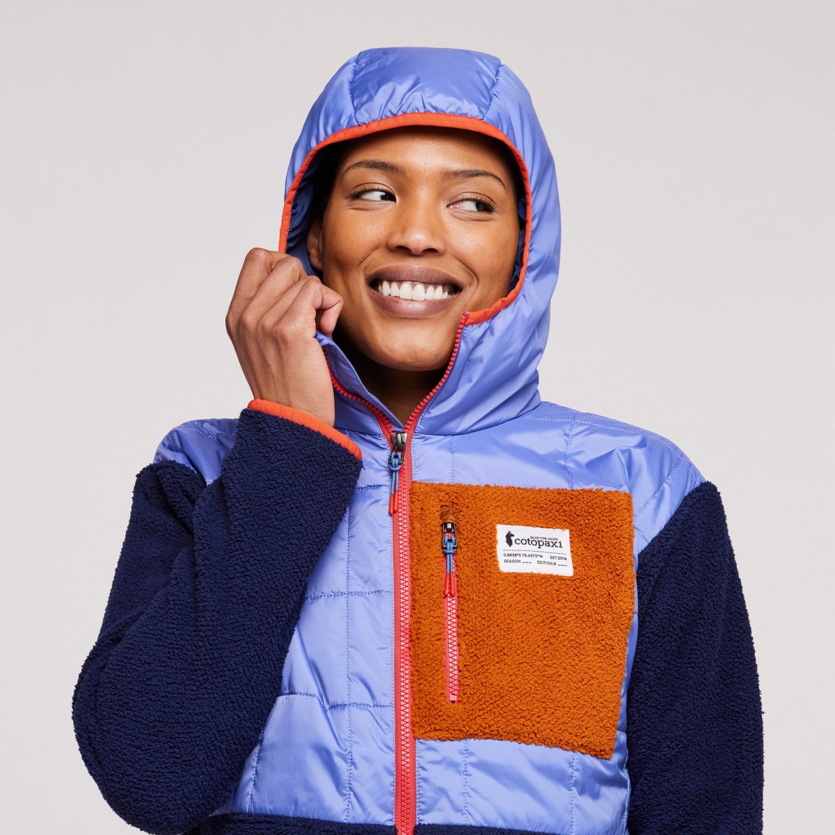 Trico Hybrid Hooded Jacket Woman