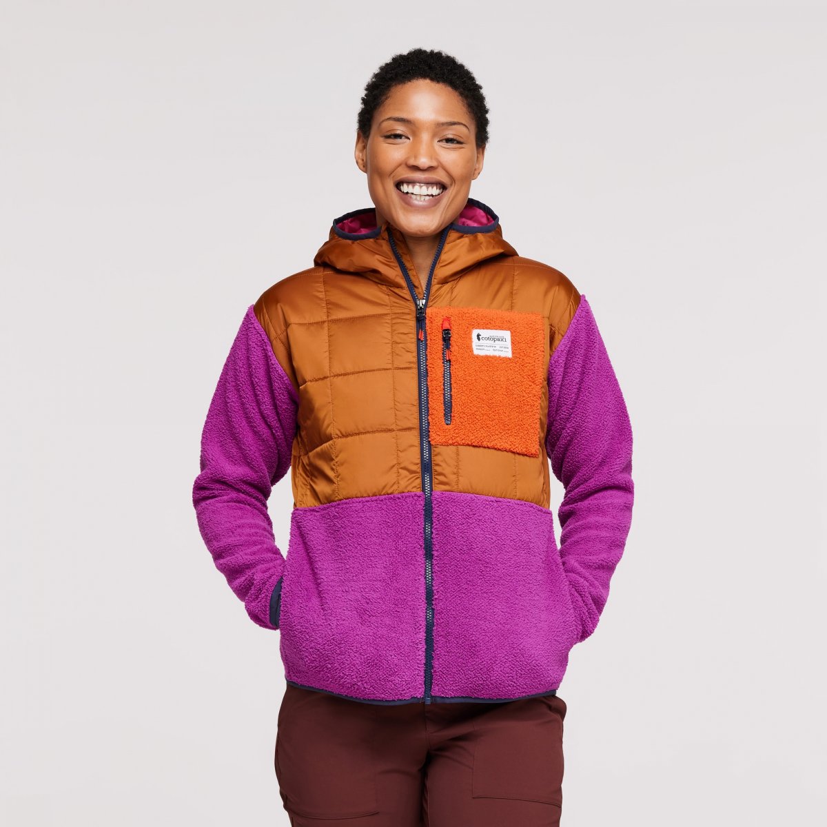 Trico Hybrid Hooded Jacket Woman
