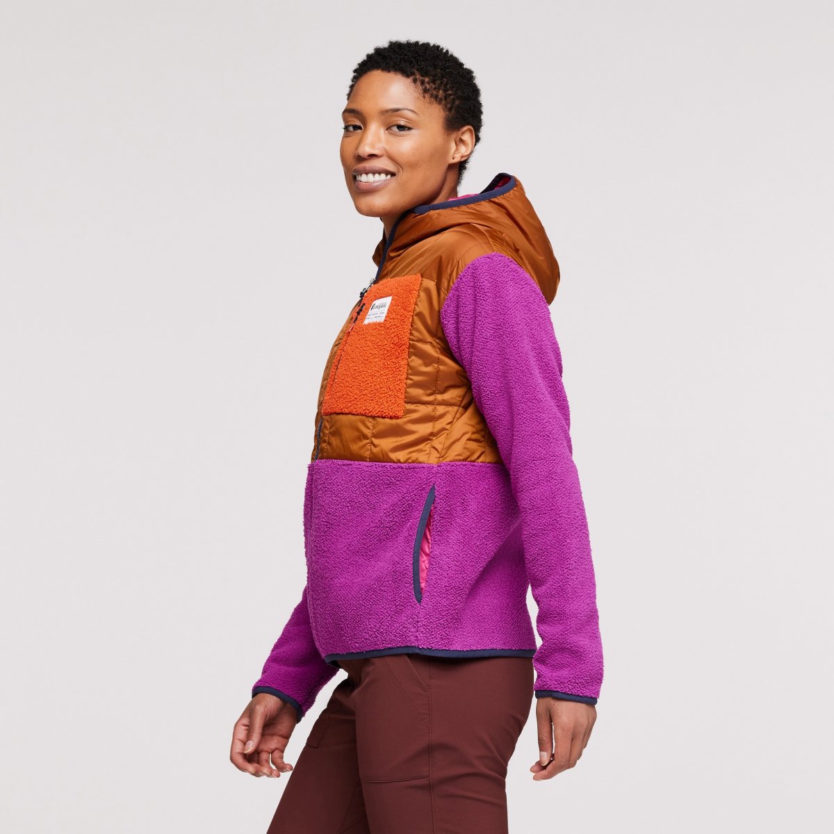 Trico Hybrid Hooded Jacket Woman