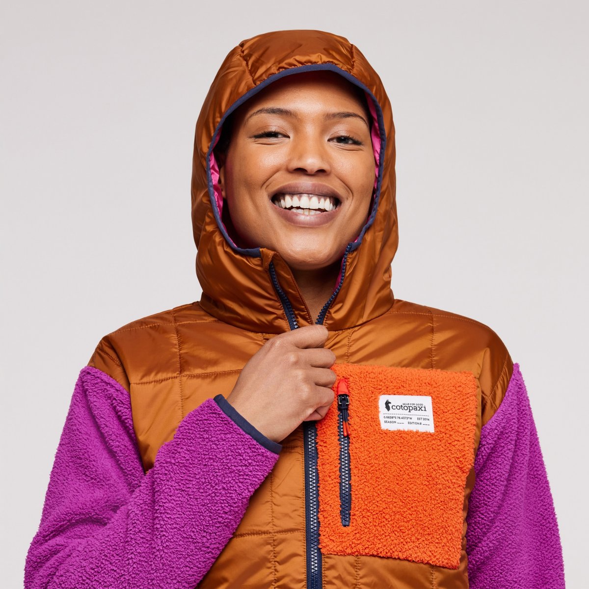 Trico Hybrid Hooded Jacket Woman