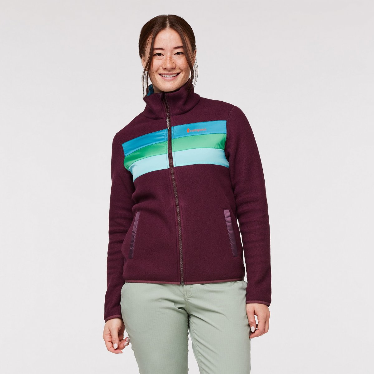 Teca Fleece Full-Zip Jacket Woman