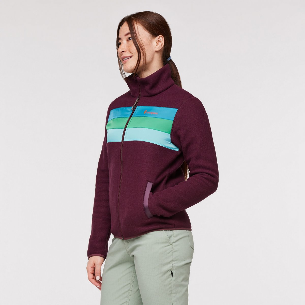 Teca Fleece Full-Zip Jacket Woman