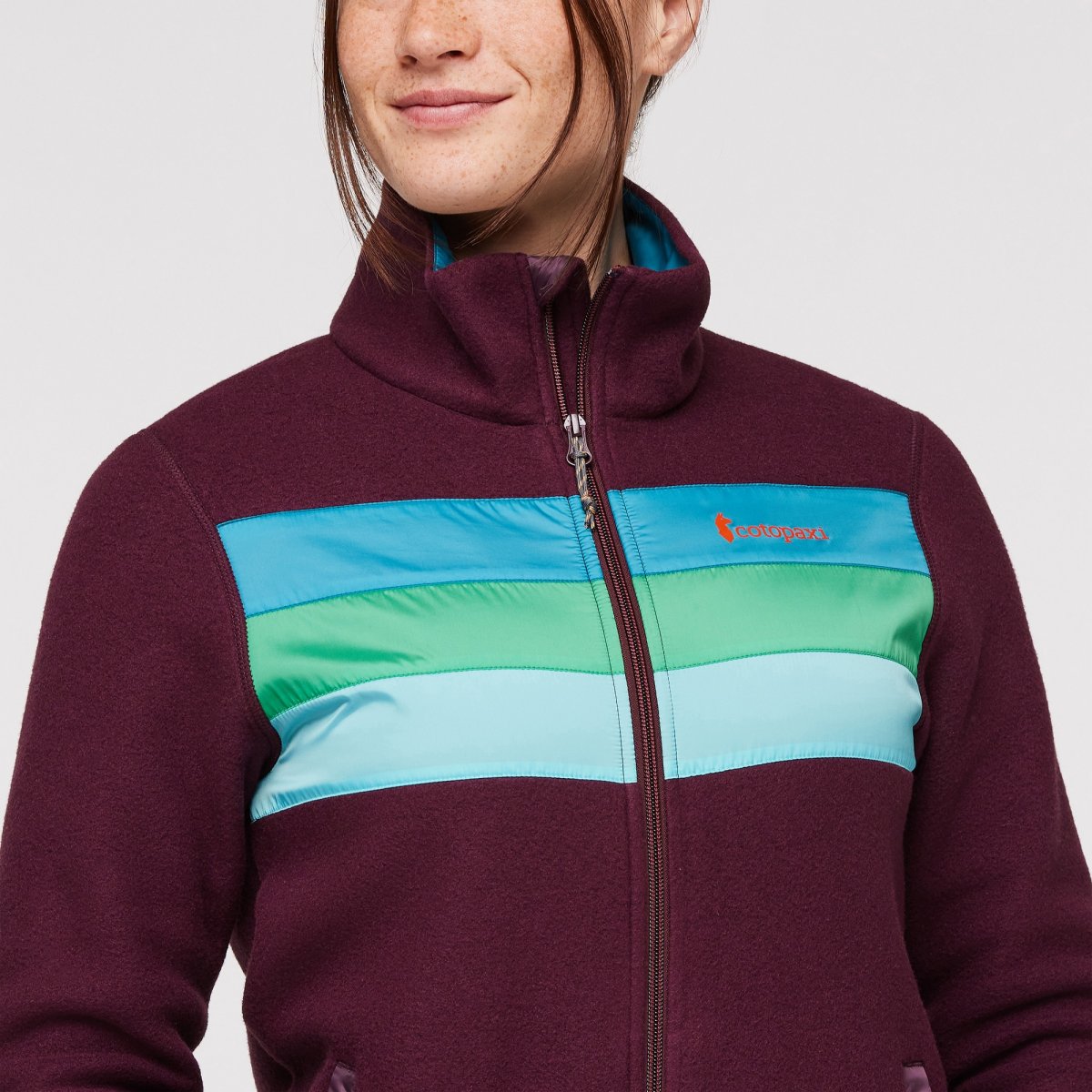 Teca Fleece Full-Zip Jacket Woman