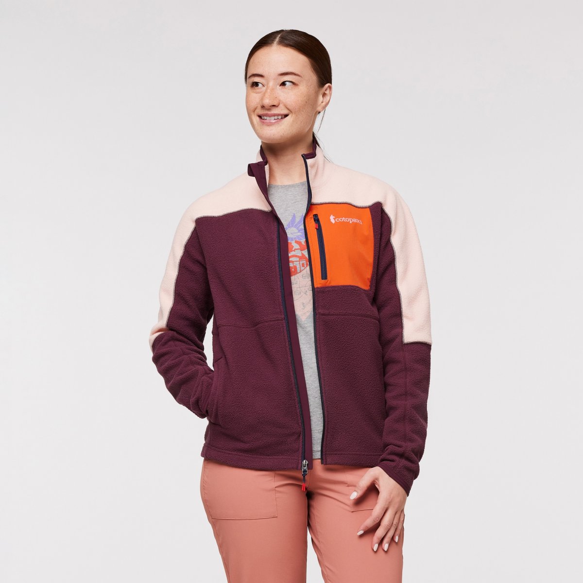 Abrazo Fleece Full-Zip Jacket Woman