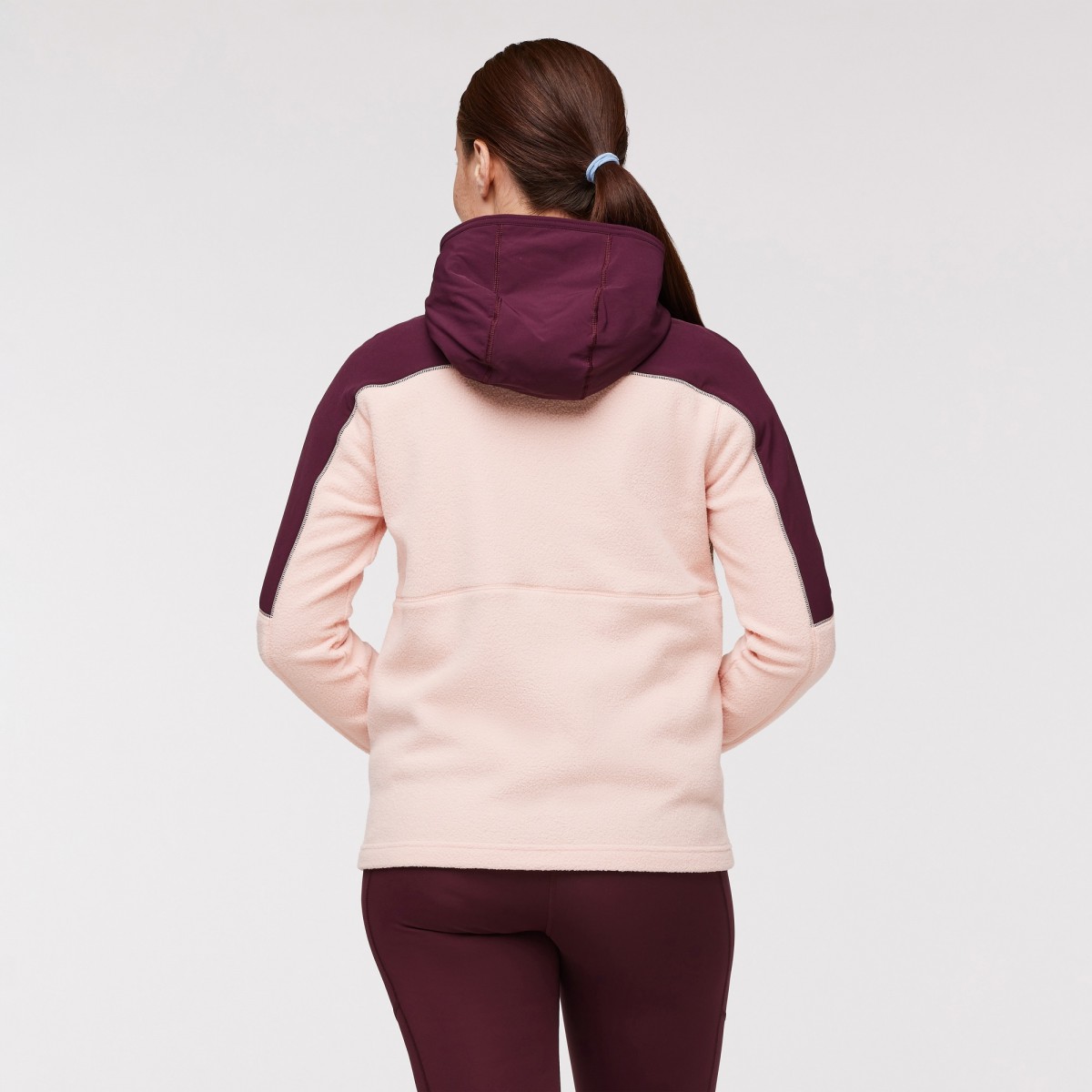 Abrazo Hooded Full-Zip Fleece Jacket Woman