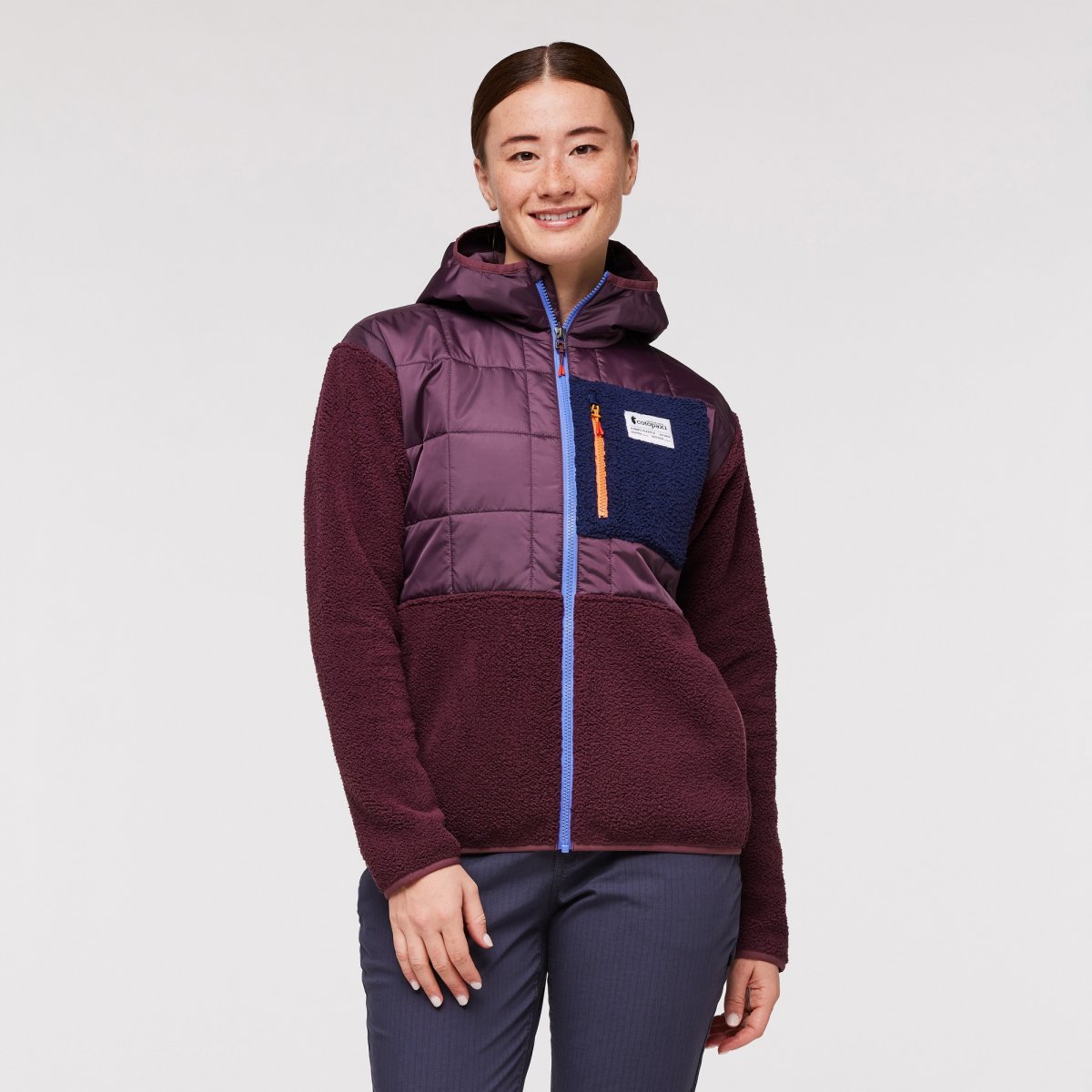 Trico Hybrid Hooded Jacket Woman