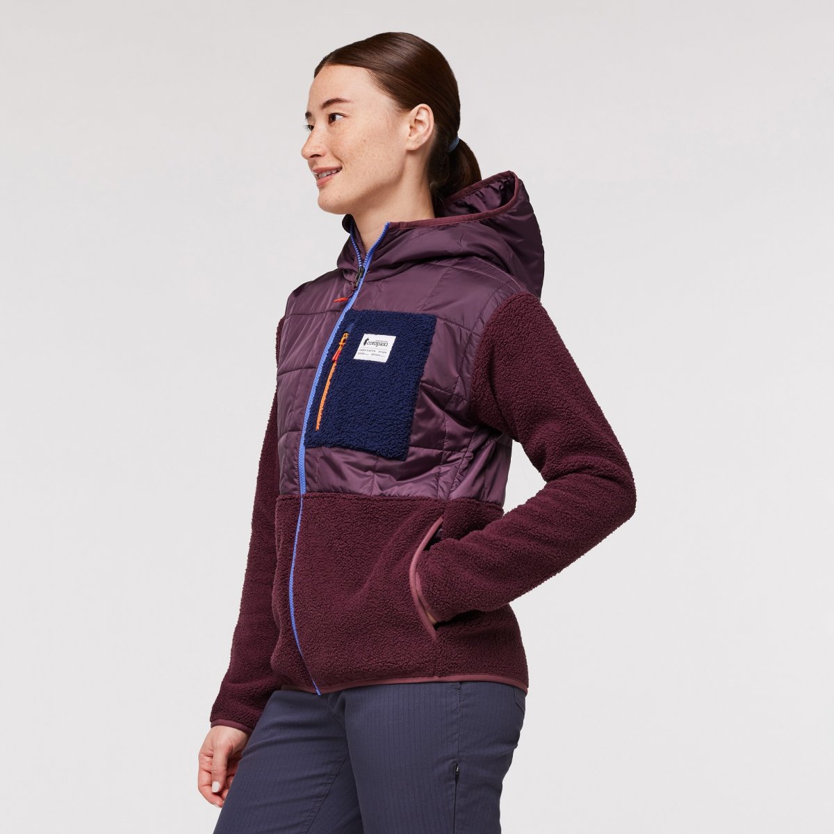 Trico Hybrid Hooded Jacket Woman