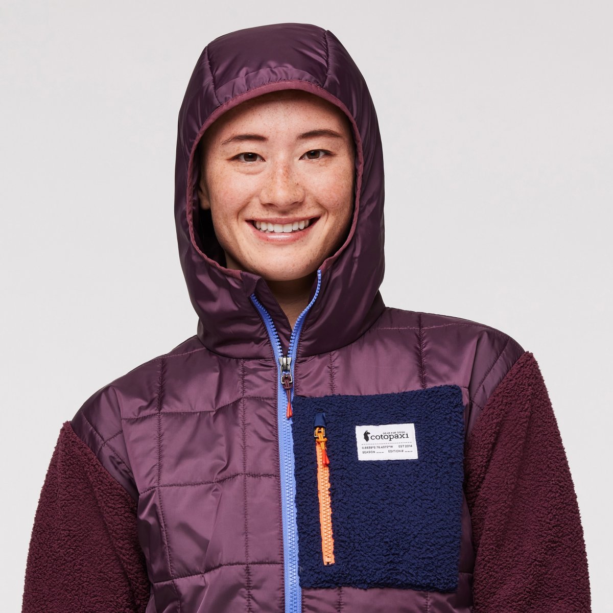 Trico Hybrid Hooded Jacket Woman