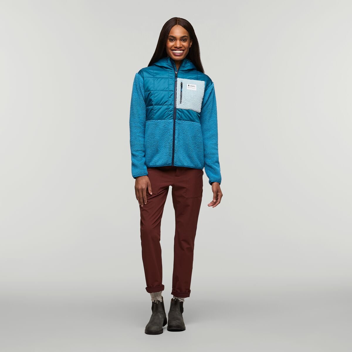 Trico Hybrid Hooded Jacket Woman