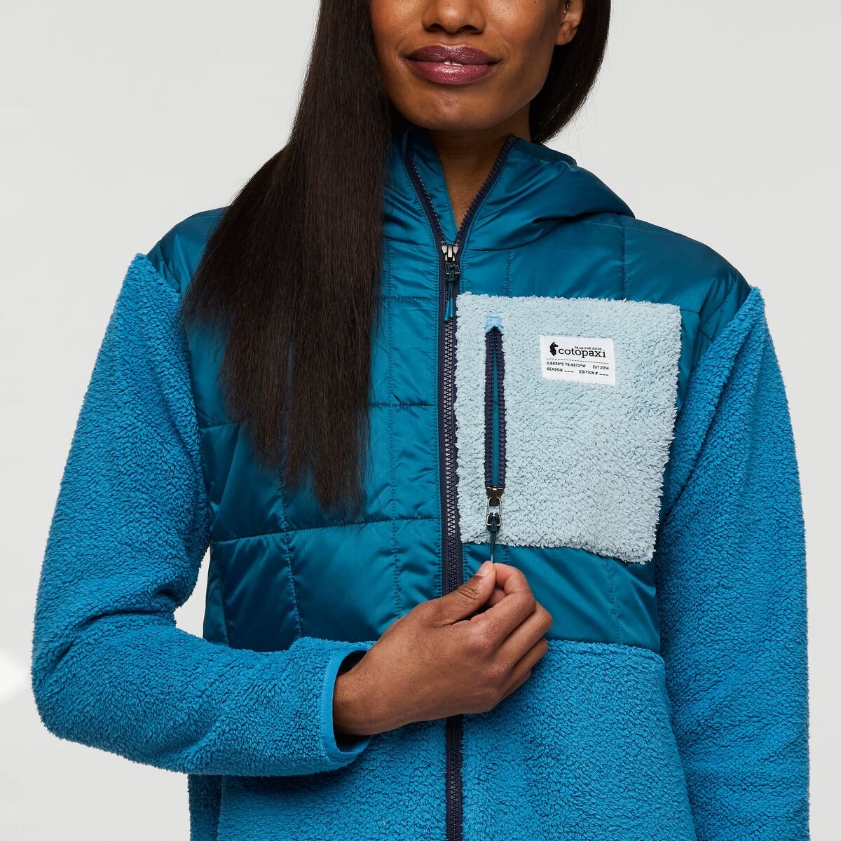 Trico Hybrid Hooded Jacket Woman