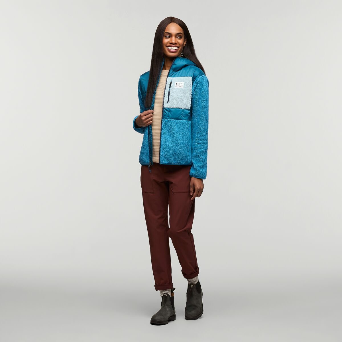 Trico Hybrid Hooded Jacket Woman