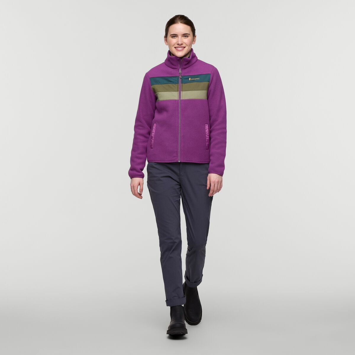 Teca Fleece Full-Zip Jacket Woman