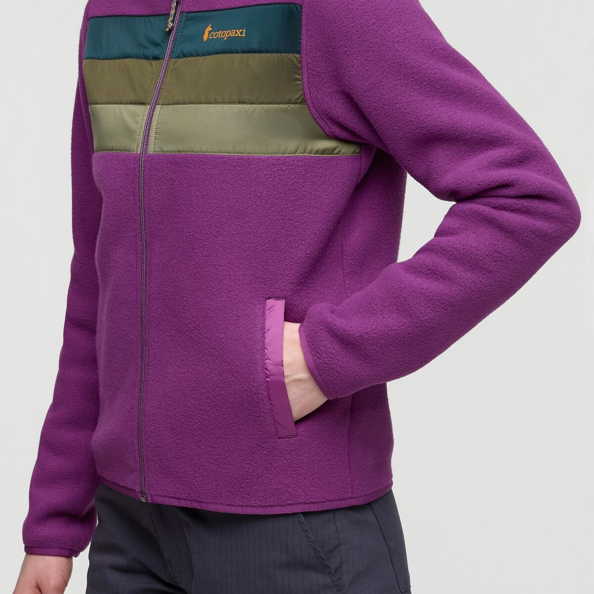 Teca Fleece Full-Zip Jacket Woman