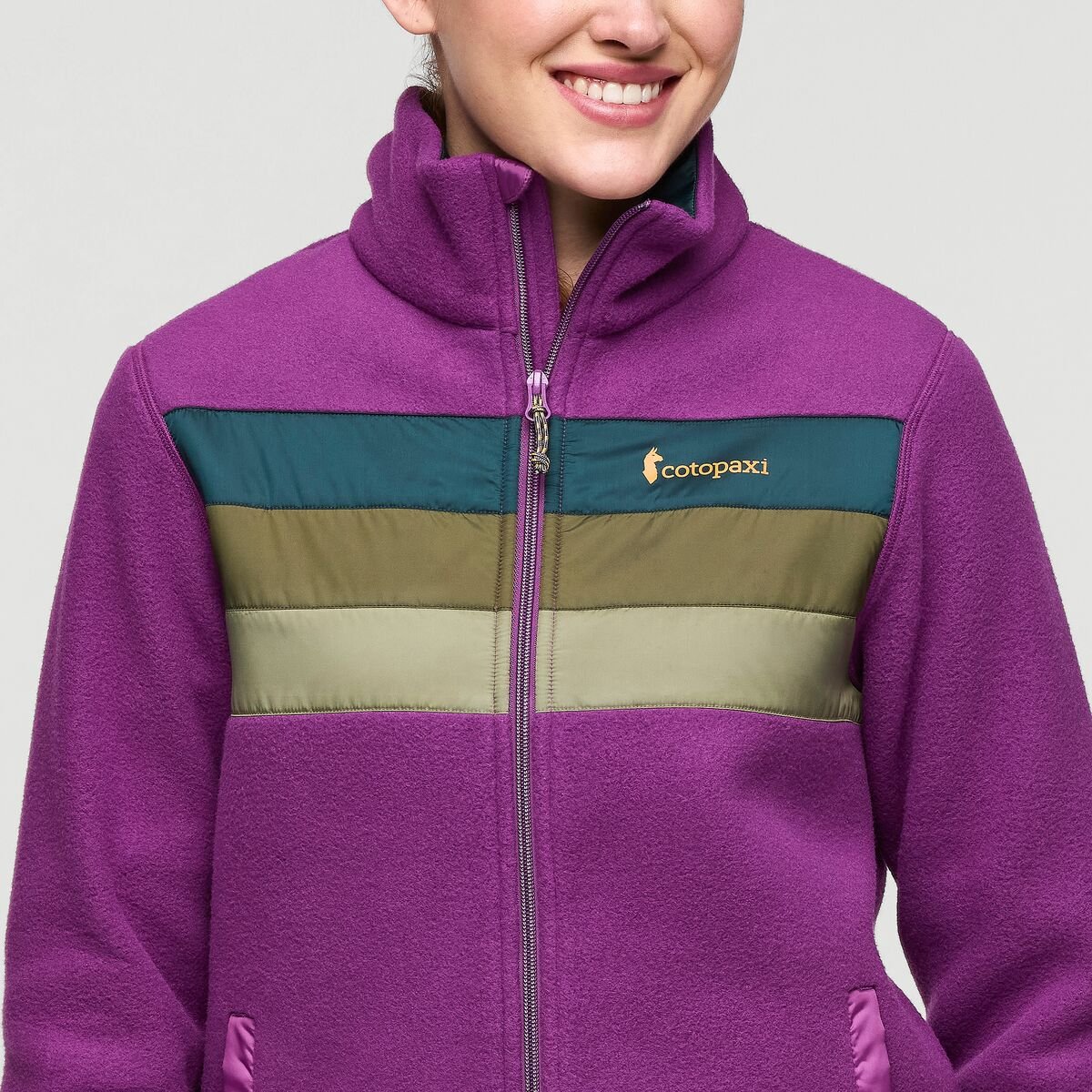 Teca Fleece Full-Zip Jacket Woman