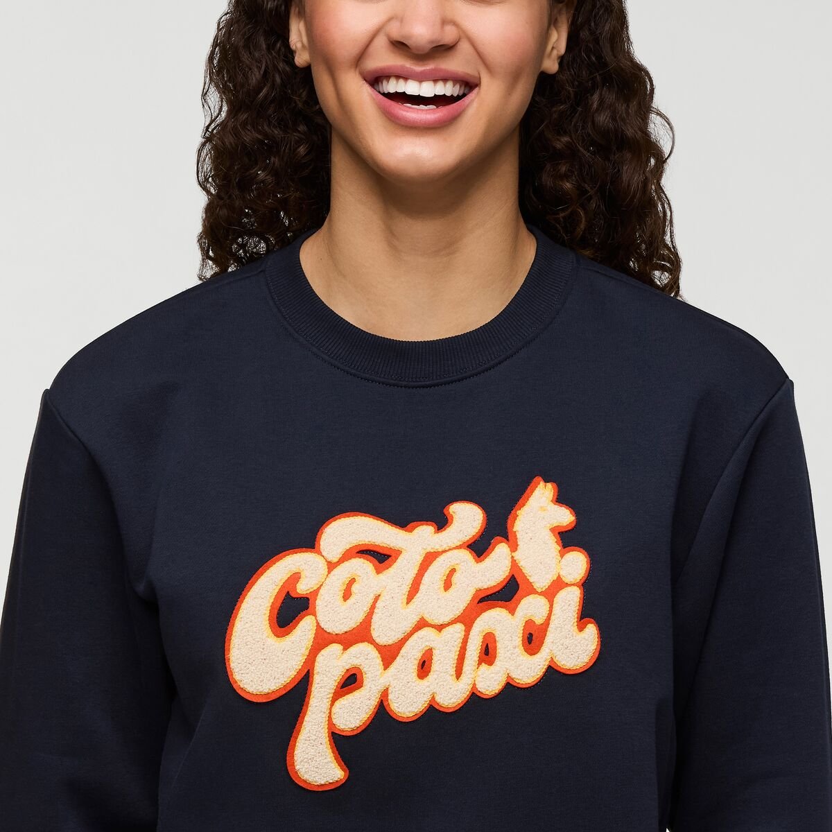 Coto-Patch Crew Sweatshirt Woman
