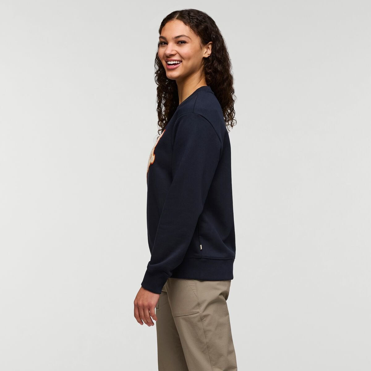 Coto-Patch Crew Sweatshirt Woman