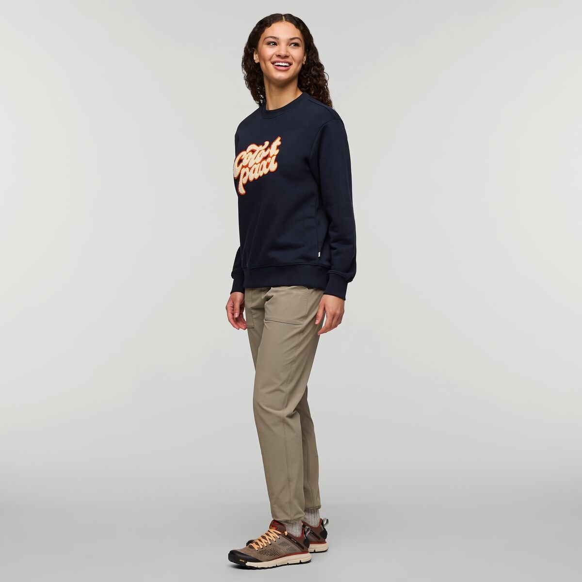 Coto-Patch Crew Sweatshirt Woman