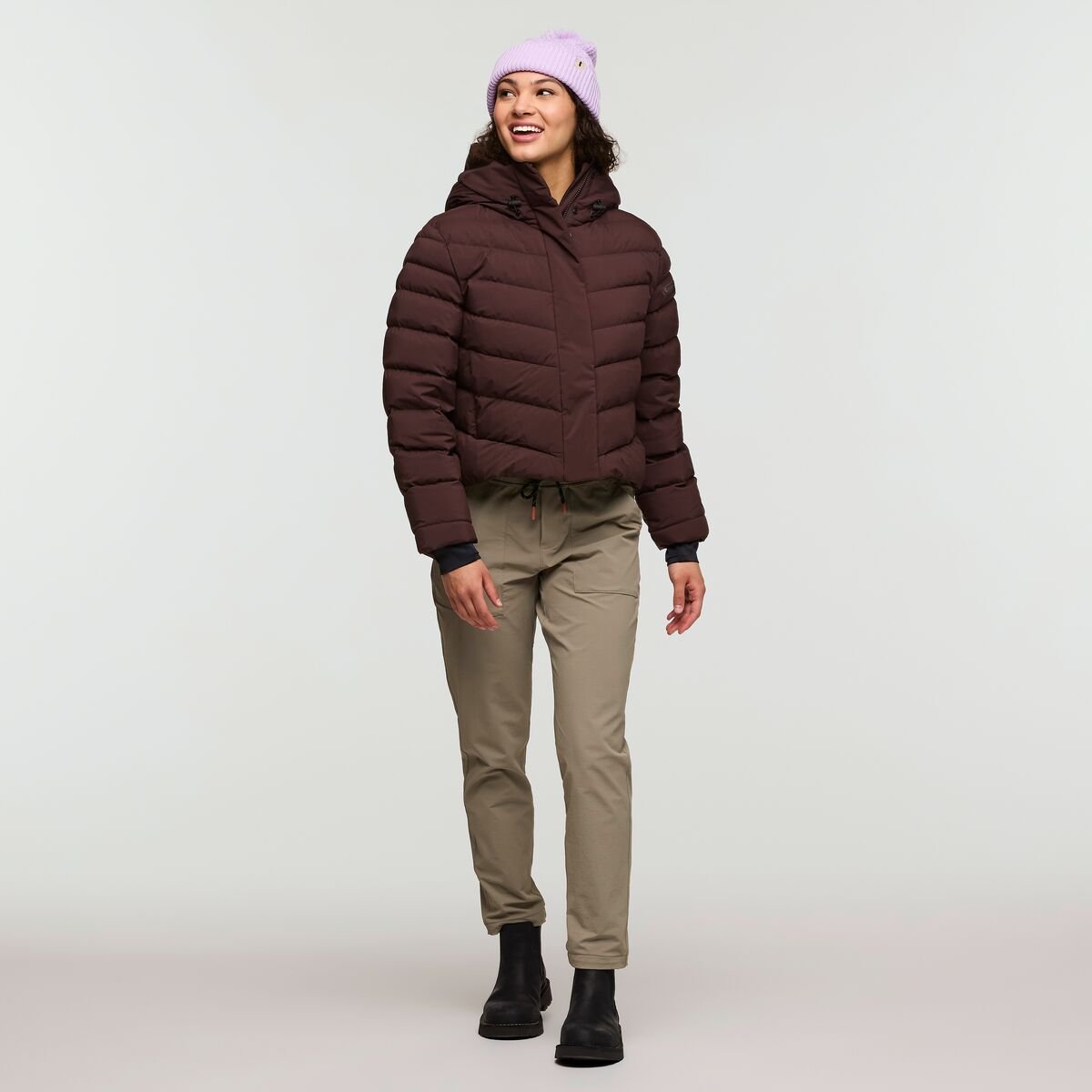 Alivio Down Crop Jacket Woman