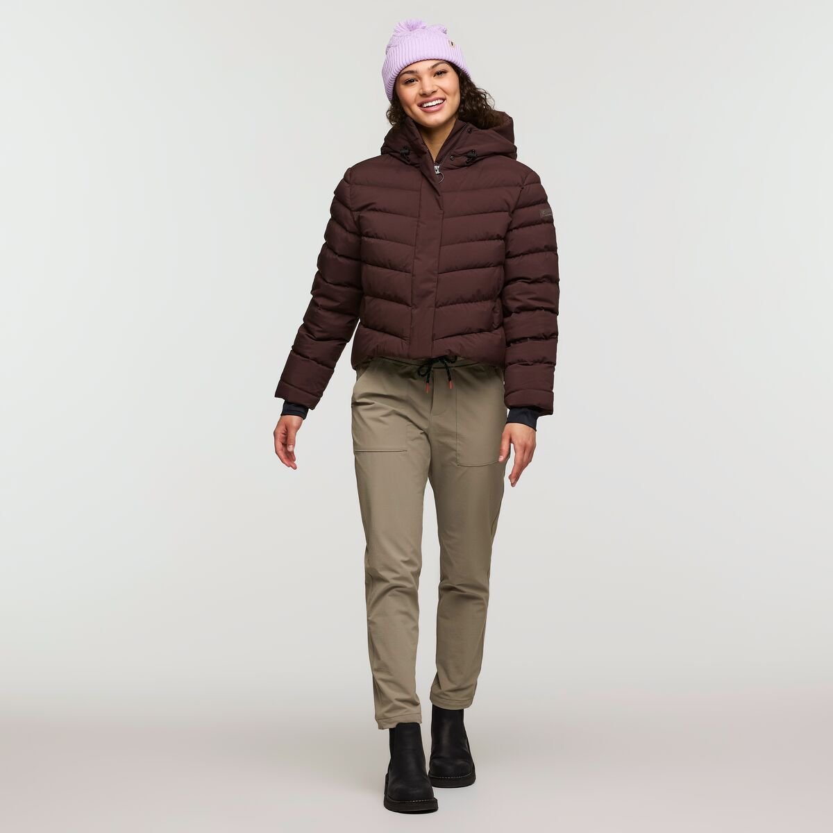 Alivio Down Crop Jacket Woman