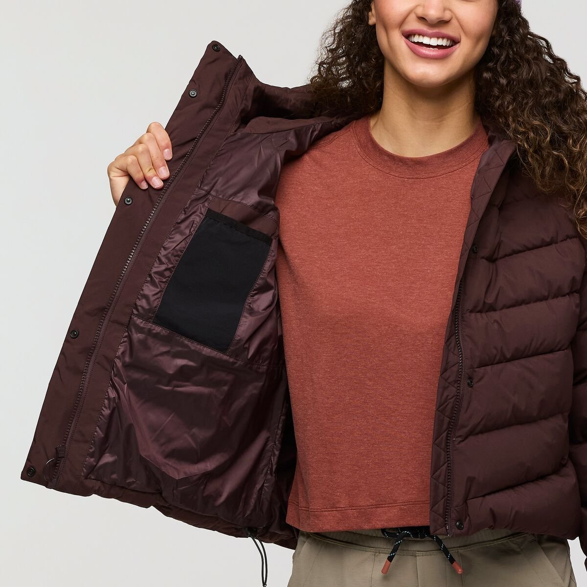 Alivio Down Crop Jacket Woman