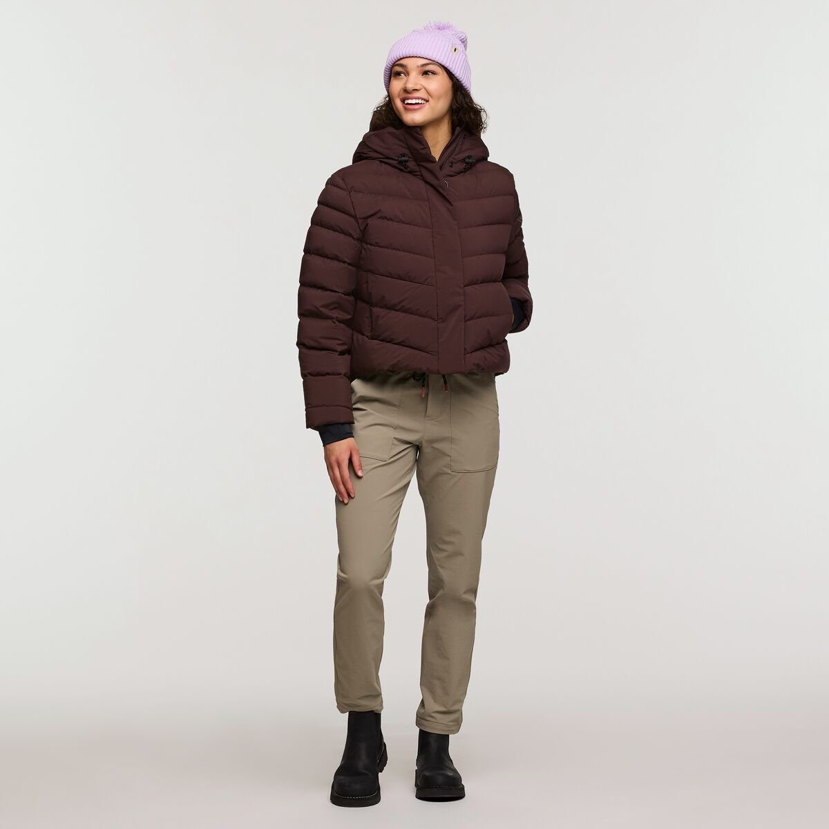 Alivio Down Crop Jacket Woman